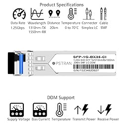 OPSTRAN 1000BASE-BX BiDi SFP Optical Transceiver
