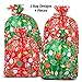 Large Christmas Gift Bags - Set of 4 Xmas Present 36