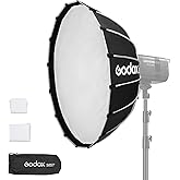 Godox S85T Softbox 33.5"/85cm Bowens Mount with Diffuser Compact | with Carry Case Durable Softbox for Godox/for NEEWER/for SMALLRIG/for Aputure Bowens Mount Light