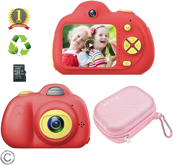 Feeyea Kids Camera for 510 Year Old Kids