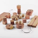 Besto Cedarwood Moth Repellent 28 Pcs Natural Cedar Discs Rings Balls view 7