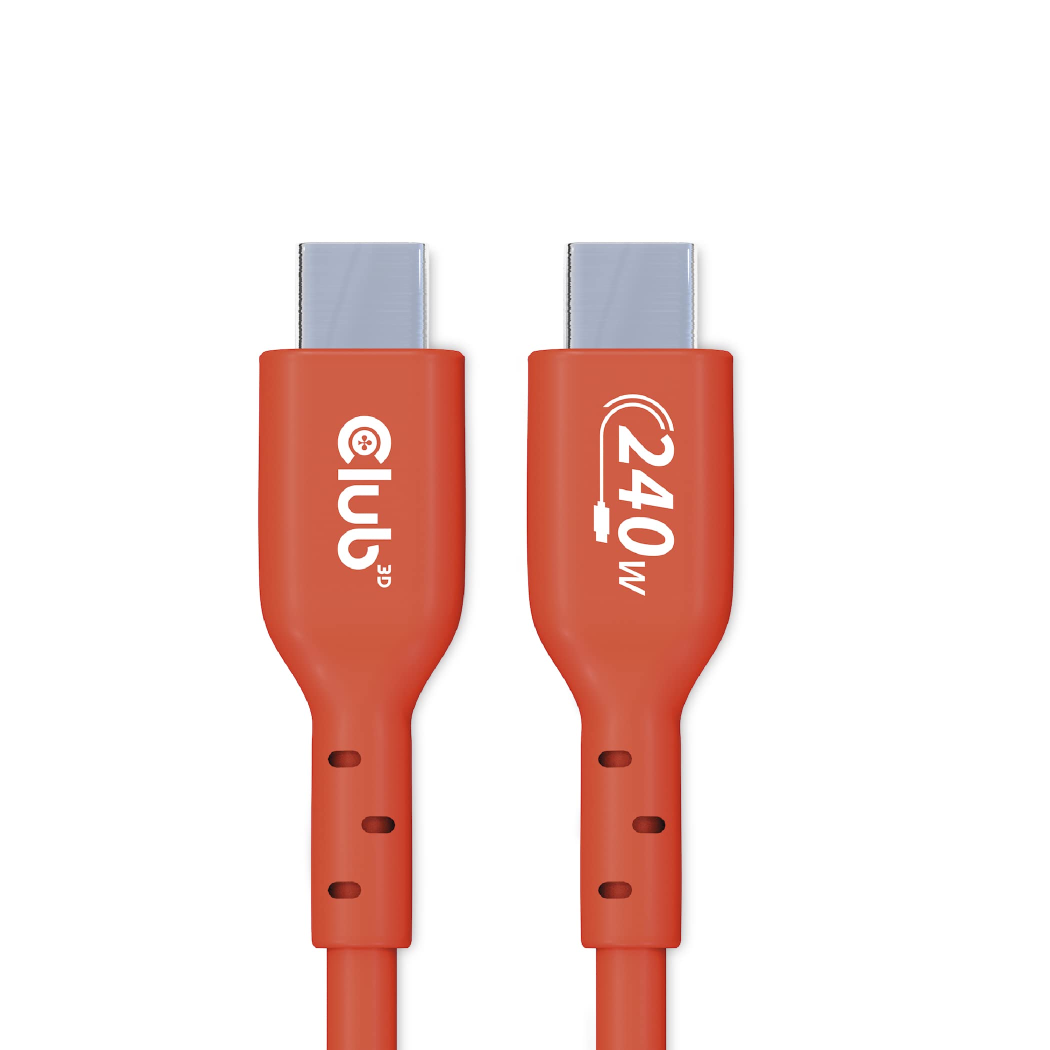 Club 3D CAC-1511 USB2 Type-C Bi-Directional USB-IF Certified Cable 480Mb, PD 240W (48V/5A) EPR M/M 1m