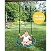 GDMONIN Play Platoon Spider Web Tree Swing - 40 Inch Diameter, Fully Assembled, 600 lb Weight Capacity, Easy to Install