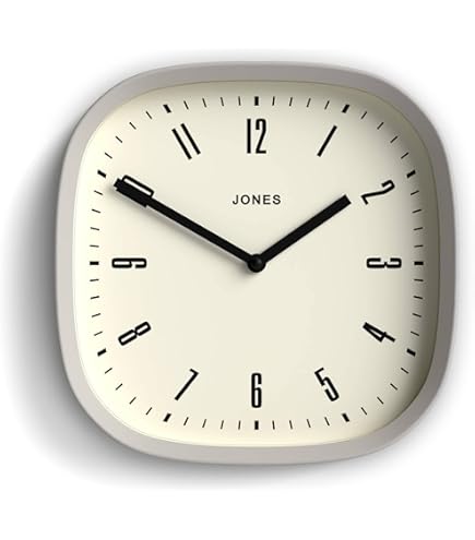 【新品未使用】JONES CLOCKS レトロデザイン 壁掛け時計 JONES - 置き時計・掛け時計（クロック）専門店｜時のしらべ