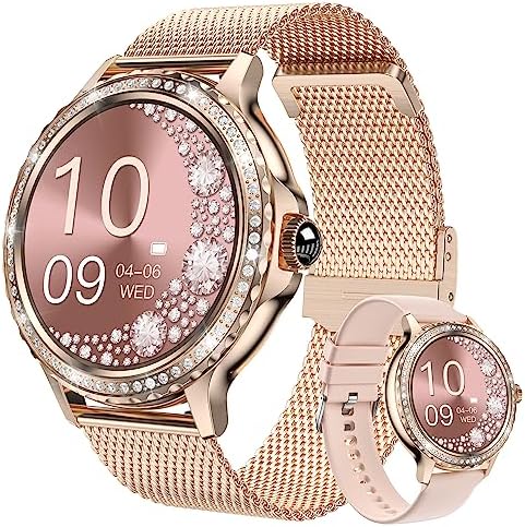BOCLOUD Smart Watch for Women, Bluetooth Smartwatches for iPhone