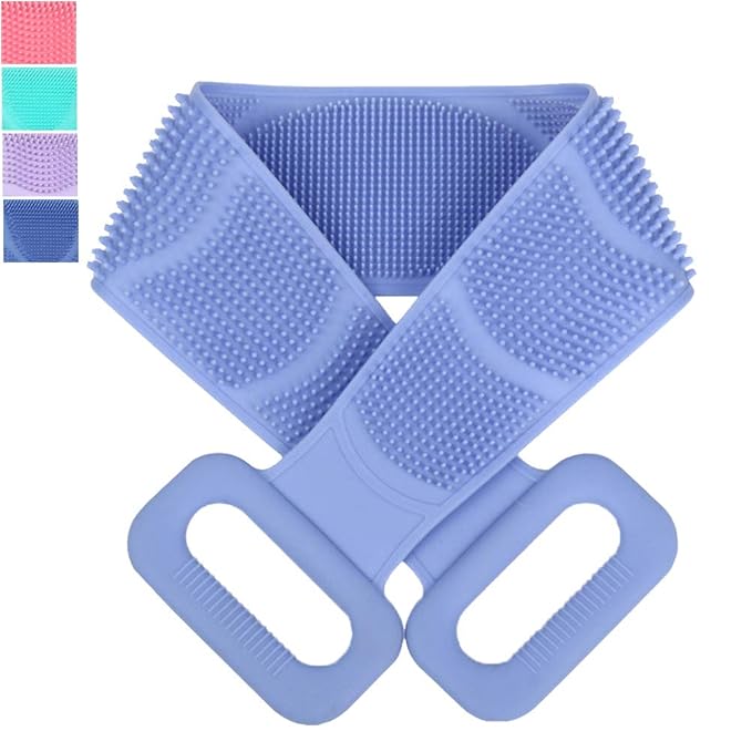 Back Scrubber for Shower, 2020 Updated Silicone Bath Body