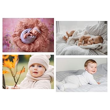 Sehaz Artworks Cute Baby Poster for Pregnant Women (12x18, Multicolour, Set of 4) - SZA-1017-Poster-SET