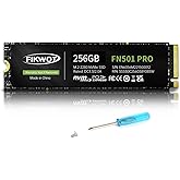 Fikwot FN501 Pro 256GB NVMe SSD - M.2 2280 PCIe Gen3 x4 Internal Solid State Drive with Graphene Cooling Sticker, Up to 3,000MB/s, SLC Cache 3D NAND TLC, Compatible with Laptop &amp; PC Desktop