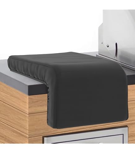 Copertura Antivento In Vinile Per Bruciatore Laterale Lynx Prep Center 25 Cm, Resistente, Con Fodera In Feltro - 2