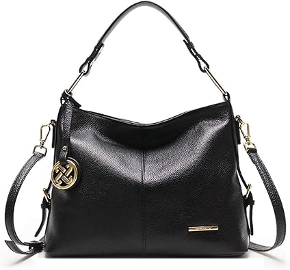 Amazon Asplou ショルダーバッグ レディース 本革素材 大容量 手提げ ショルダー 斜掛け バッグ 2way カジュアル ビジネス フォーマル 人気 ブランド レディースバッグ レディースハンドバッグ レザー素材 全3色 Asplou ハンドバッグ