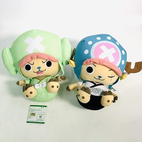 Amazon ワンピース でっかいチョッパー ぬいぐるみ ワノ国編 忍者 ゾロ 2セット ぬいぐるみ ホビー