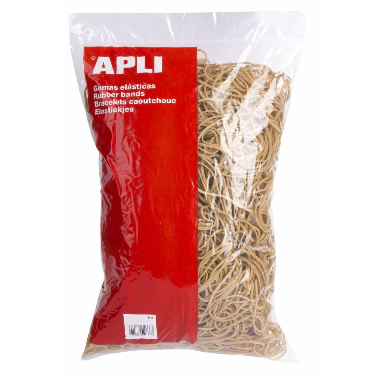 APLI 013742 Rubber Bracelets 1 kg 200 x 10 mm