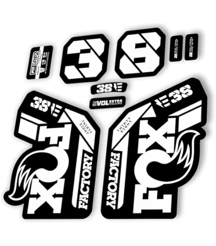 Vork Vervanging Suspension Decal Sticker Compatibel voor Fox 40 Elite Vork Vervanging Suspension Decal Sticker Compatibel voor Fox 40 Elite