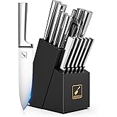 Knife Set - imarku 15PCS Kitchen Knife Set Japenese Stainless Steel Knives Set for Kitchen, Dishwasher Safe Ulltra Sharp Prof