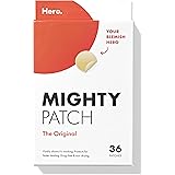 Mighty Patch Original from Hero Cosmetics - Hydrocolloid Acne Pimple Patch for Covering Zits and Blemishes, Spot Stickers for