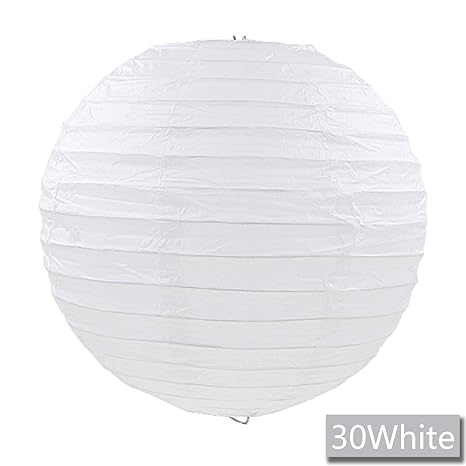 4 Paper Lanterns Chinese Japanese Paper Hanging Decorations Ball