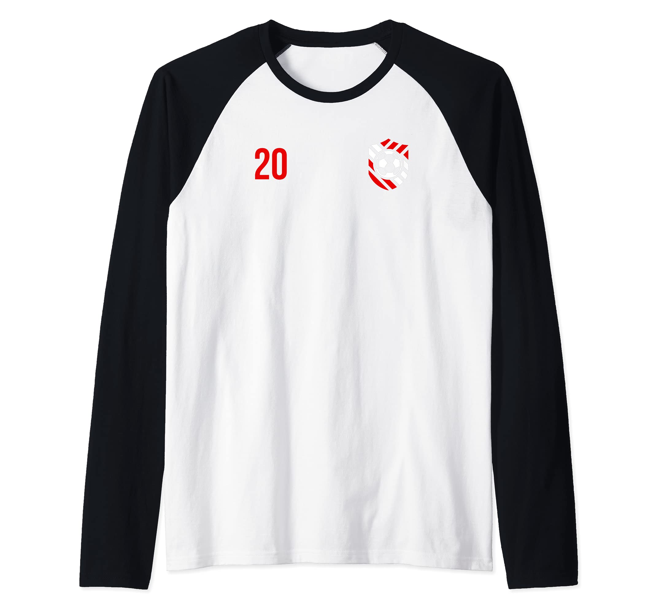 Flag England Raglan Baseball Tee