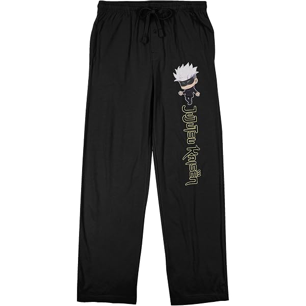 Pigiama Jujutsu Kaisen Donna - Set Maglietta Raglan E Pantaloni Jogger Con Yuji Itadori E Megumi Fushiguro