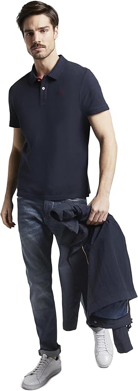 Herren Basic Poloshirt 1016502, 10668 - Sky Captain Blue, XL