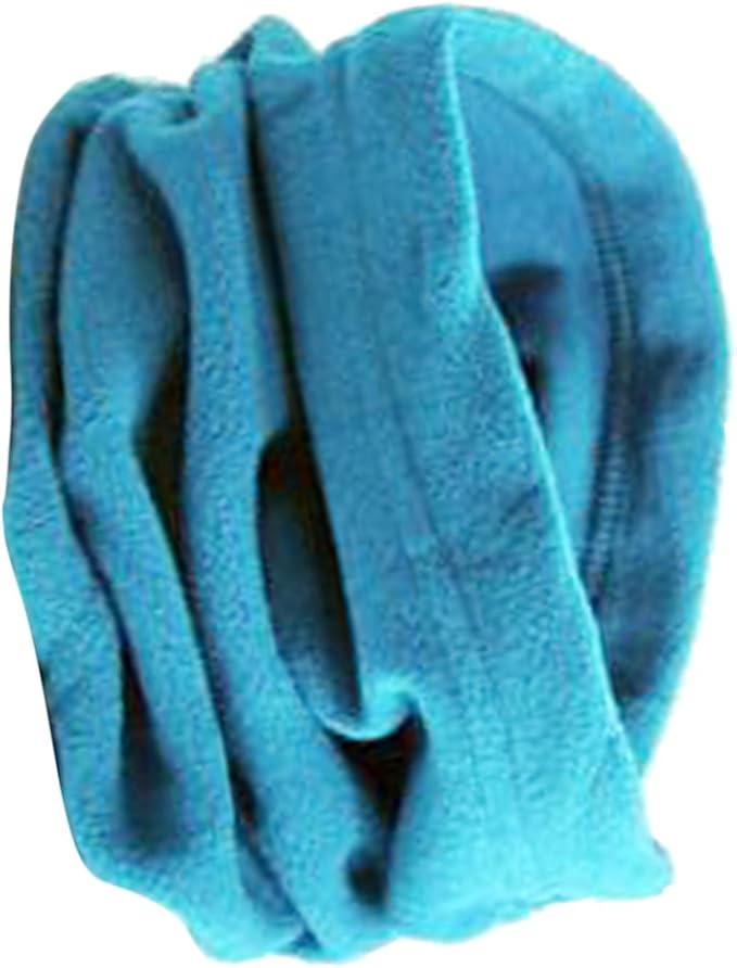 Amazon ノーブランド品 男性 フリース ネックウォーマー スヌード スカーフ マフラー マスク ソフト 防風 防寒対策 12色選べる アシッドブルー ネックウォーマー 通販