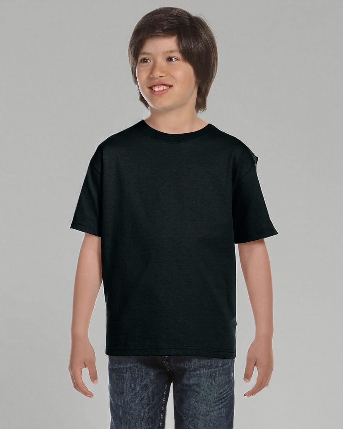 Hanes Boys Essentials Short Sleeve T-shirt Value Pack, 3 or 6-Pack