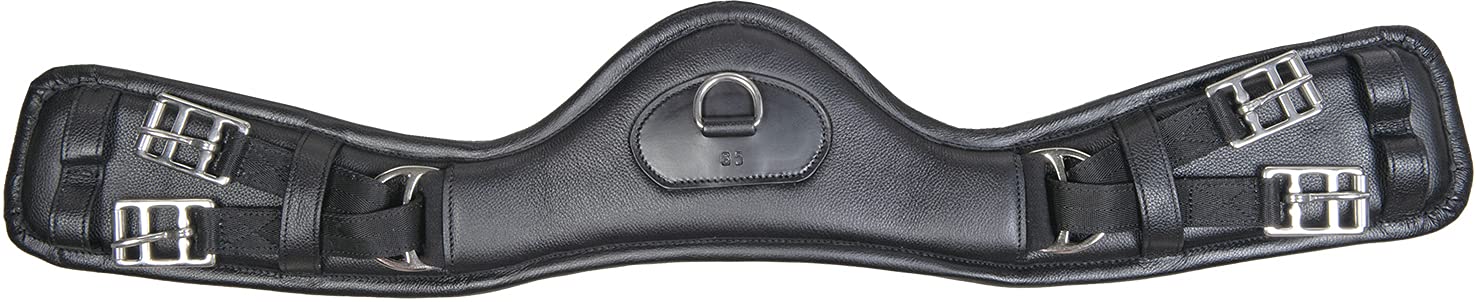 Dressage Anatomic Leather Saddle Girth without Elastic
