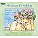 Lang January to December, 13.375 x 24 Inches, Perfect Timing Abundant Friendship 2015 Wall Calendar by Diane Knott (1001774)