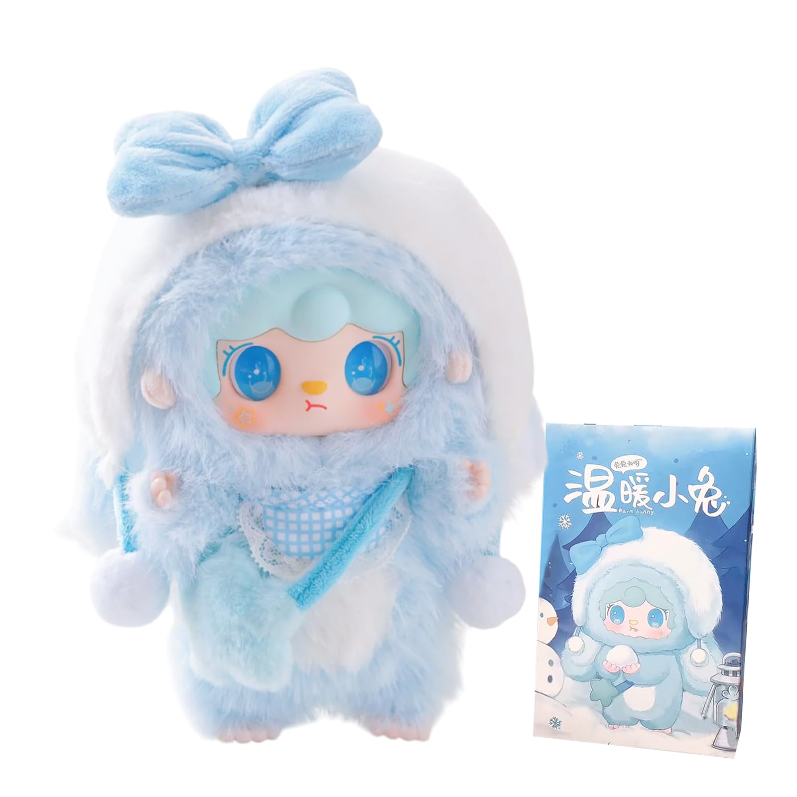 Photo 1 of CALEMBOU Plush Blind Box, Kawaii Yooki Series Stuffed Blind Box Doll, Kawaii Mystery Vinyl Plush Toys Collectible for Birthday Gift (Yooki-WNXT-1pc)