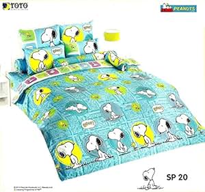Amazon.com: Snoopy & Peanut Family Bed Fitted Sheet Set