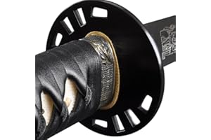 Handmade Sword - Japanese Wakizashi Sword, Practical, Hand Forged, 1045/1060/1080 Carbon Steel, Heat Tempered, Full Tang, Sha