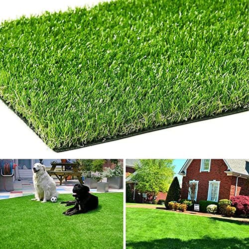 Artificial Grass Carpet, 2x4m Realistic Deluxe Grass, Synthetic Thick