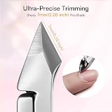 Makartt Cuticle Cutter with Pusher and Nipper 3 Pcs Set Stainless Steel view 2