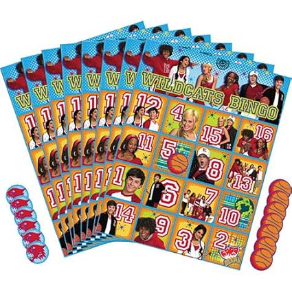 High School Musical Bingo Game