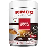 Kimbo Espresso Napoli Ground Coffee, Dark Roast, 8.8oz (Pack of 6)