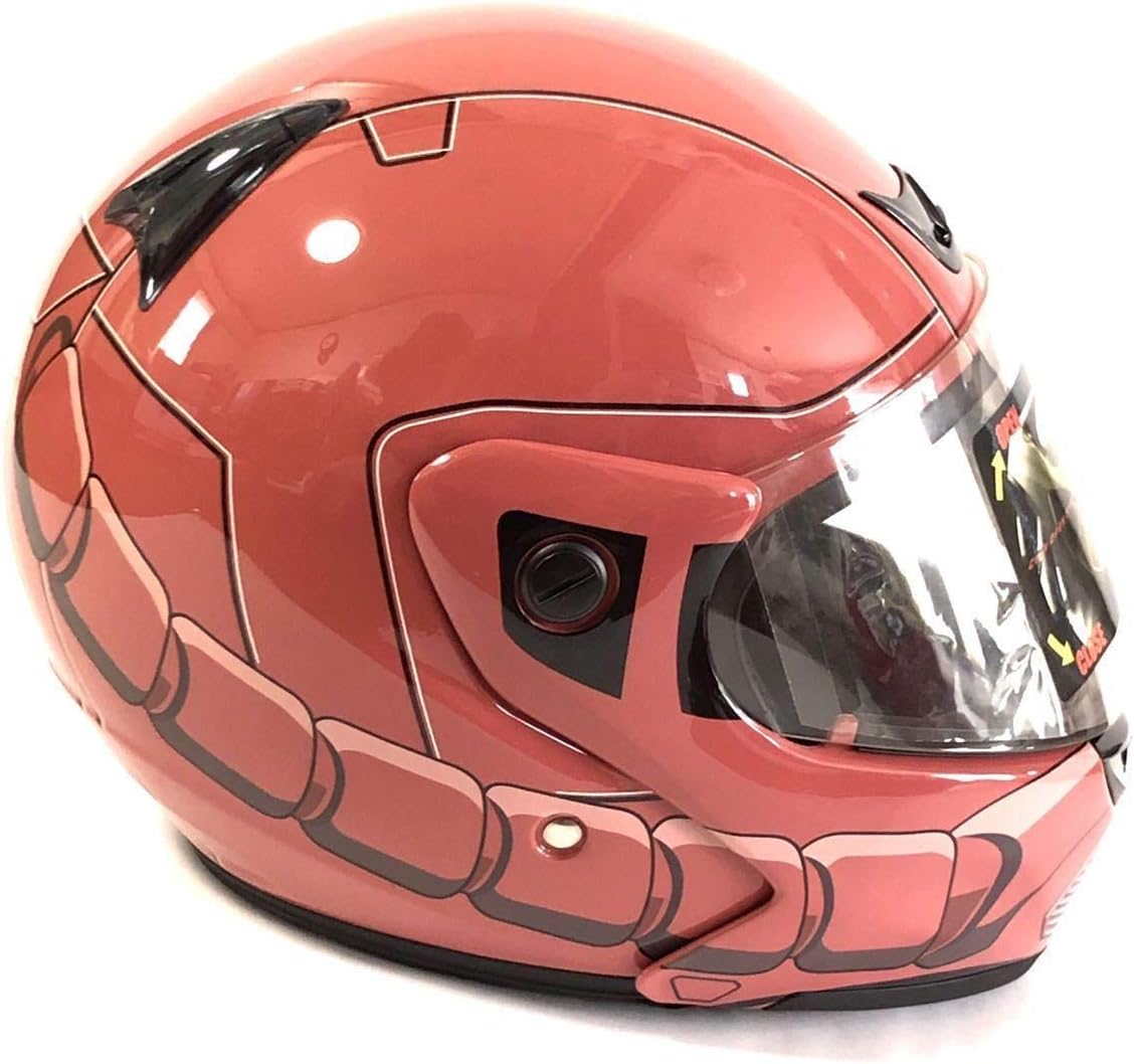 Amazon 機動戦士ガンダム バイクヘルメット Teleos Type Char3 Xlサイズ テレオス3 シャア専用ザク Zaku Ogk Kabuto ロボット 宇宙 おもちゃ ホビー