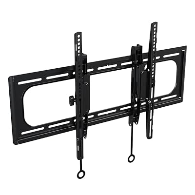 SANUS Tilting TV Wall Mount for 46" - 90” TVs or 150lbs - Premium Tilt Mount w/Universal Fit - Smooth 5.7" Extension Allows for Cable Management - Includes Hardware & Drill Template for Easy Install