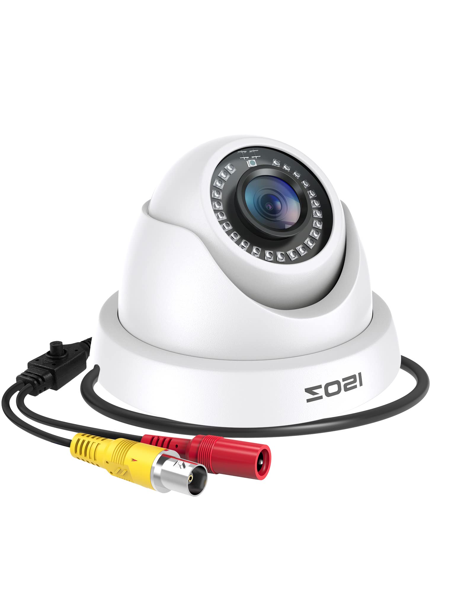 Photo 1 of ZOSI 1080p Dome Security Cameras (Hybrid 4-in-1 HD-CVI/TVI/AHD/960H Analog CVBS),2MP Day Night Weatherproof Surveillance CCTV Camera Dome Outdoor/Indoor,Night Vision Up to 80FT