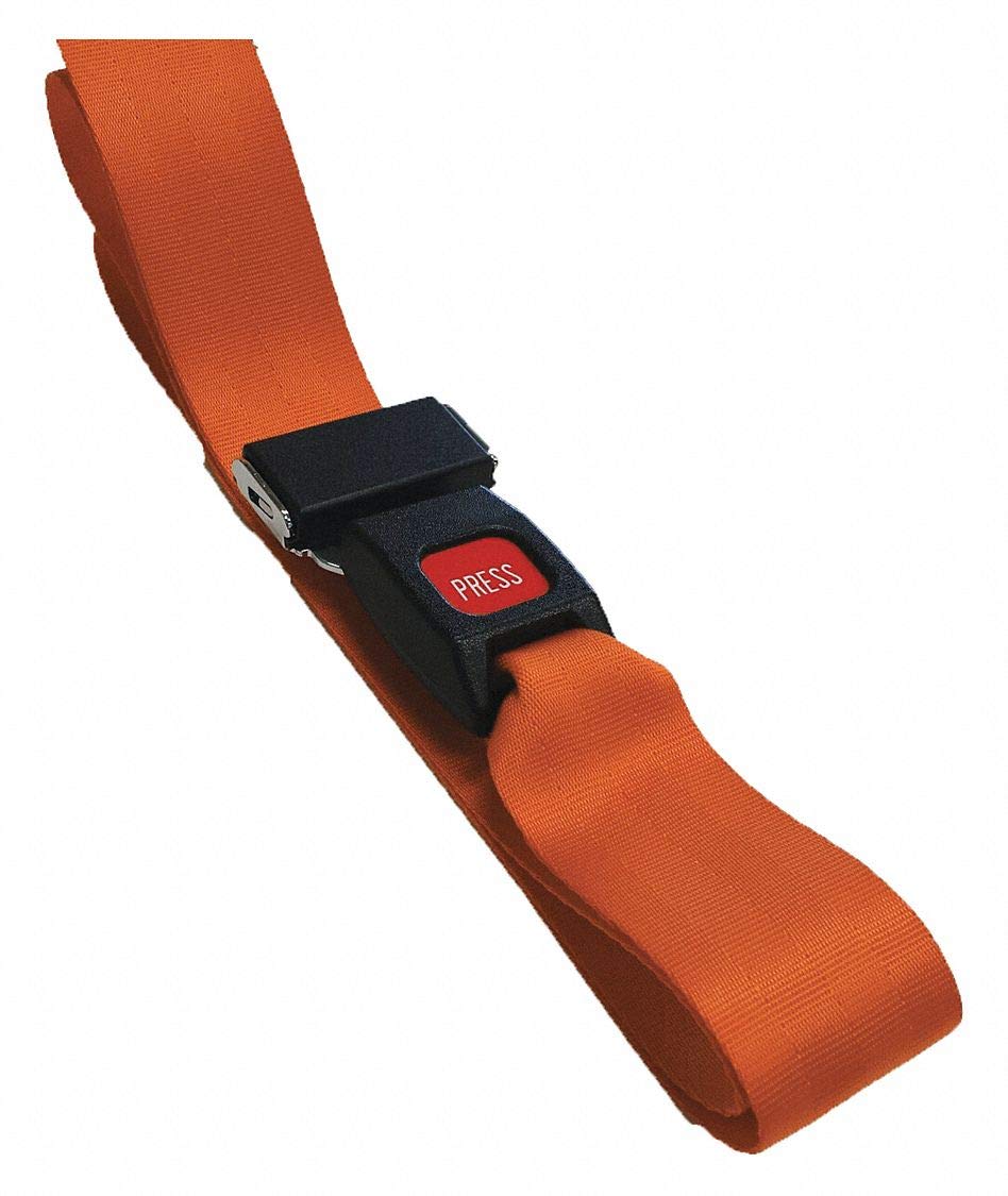 Strap, Orange, 5 ft. L, Nylon Webbing- Pack of 5: Amazon.com ...