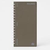 Rounds Nurse Brain Notebook (9.5&rdquo; x 4.75&rdquo;) &ndash; 100 Patient Templates &amp; SBAR Shift Handoffs &ndash; Essential Clinical Notebook for Nursing School &ndash; RN Accessories &amp; Nurse Appreciation Gift