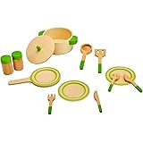 TecTake Kinderküche Spielküche aus Holz orange: Amazon.de