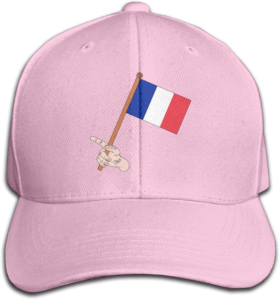 SDFS83 French Flag Baseball Cap Adjustable Athletic Hat For