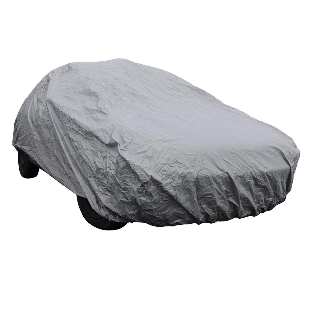 Silverline Car Cover – 4.8m x 1.2m x 1.7m Large Waterproof Protective Cover for Vehicles (774618)