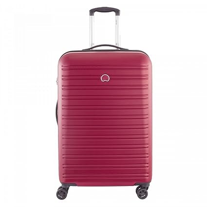 Delsey Paris Segur Maleta, Rojo (Rouge), 70 cm / 82 liters