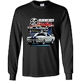 Ford Mustang Shelby GT350 GT500 Long Sleeve T-Shirt American Muscle Cars Tee