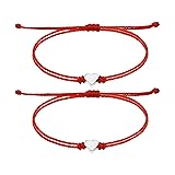 SmileBelle Red String Bracelet, Red Bracelet for