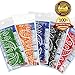 Pack of 5, Keklle Ice Cool Scarf Neck Wrap Headband Bandana Cooling Scarf, 5 Pcs Value Pack (Camouflage, Black, Blue, Orange, Red, Green)  