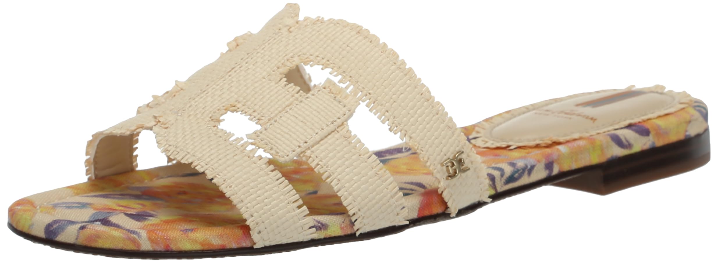 Photo 1 of Sam Edelman Bay Flat Sandal Wheat Fray 9.5 Medium