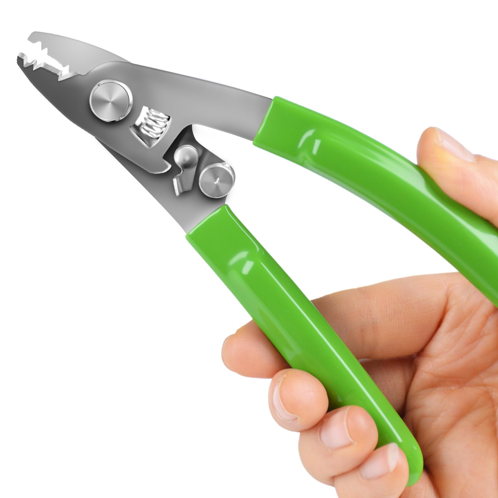Elfcam® - 4 Cuts in 1, Stripping Pliers and Kevlar Scissors for Fiber Optic, FTTH Professional Tool for Technicians
