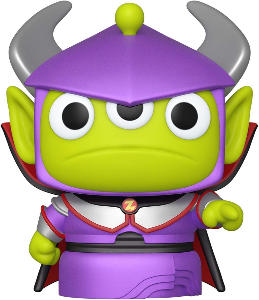 Funko Disney Toy Story Alien As Zurg (Metallic) Vinyl Figure 753 Unisex Pop! Standard, vinyl, Purple - Image 3