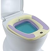 Sitz Bath, Portable Sitz Bath for Postpartum Care, Sitz Bath for Hemorrhoids, Sitz Bath for Toilet Seat, Sits Bath Tub for Wo
